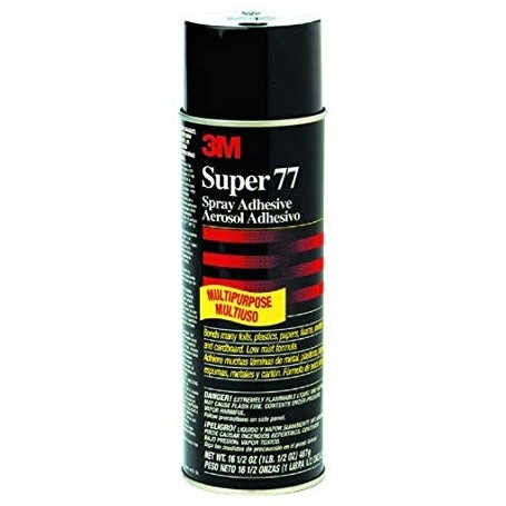 3M 21210 Super 77 Spray Adhesive, 24 Fl Oz