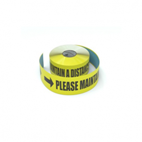 Horizontal - Inline Printed Floor Marking Tape