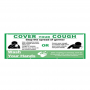 Cover Your Cough Wash Your Hands Banner
