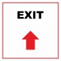 Exit with Arrow Banner