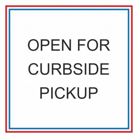 Open For Curbside Pickup - Banner