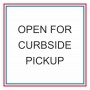 Open For Curbside Pickup - Banner